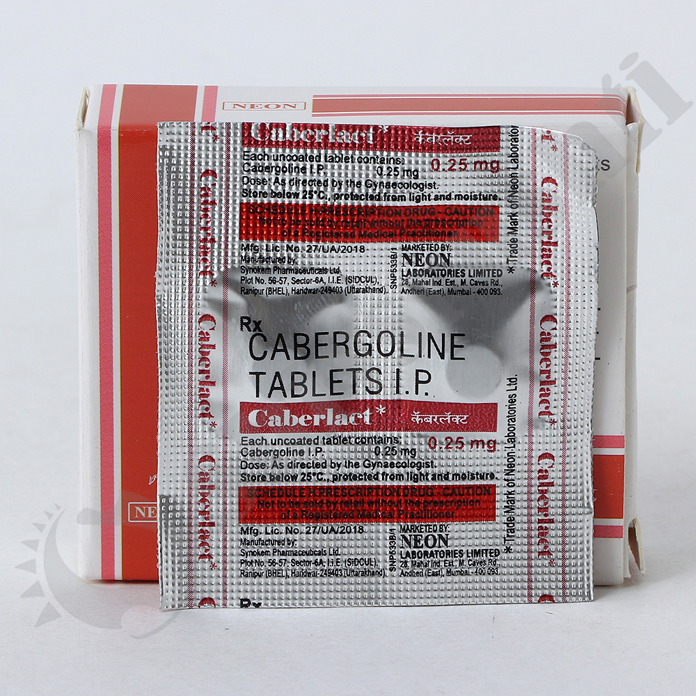 CABERLACT 0.25MG TAB