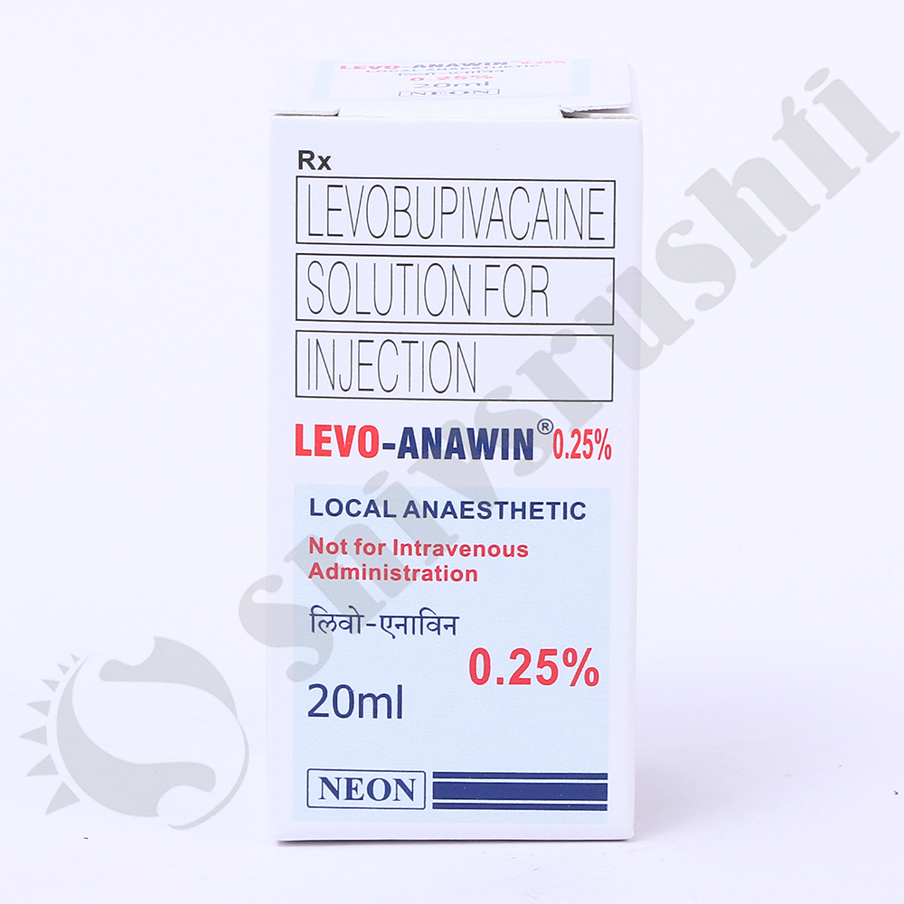 LEVO-ANAWIN 0.25%/20ML INJ
