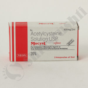MUCYST 400MG INJ 2ML