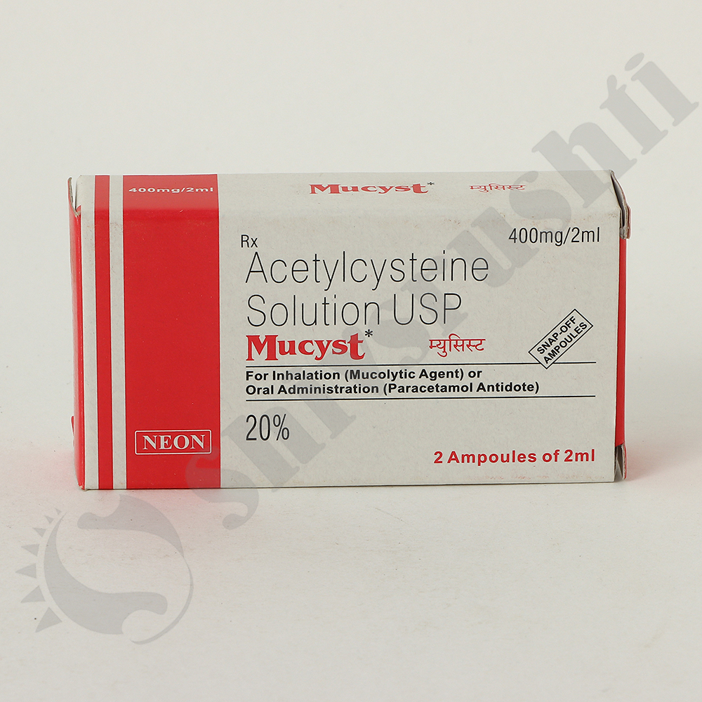 MUCYST 400MG INJ 2ML