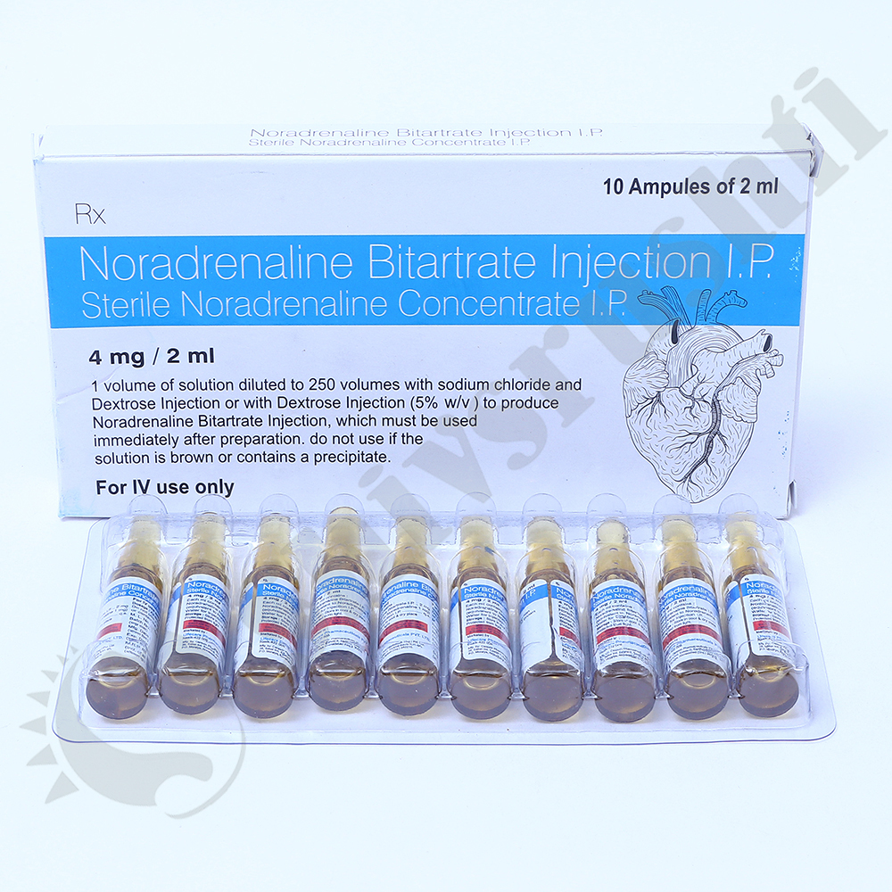 Norad Sterile Nodradrenaline Concentrate Injection - Image 3