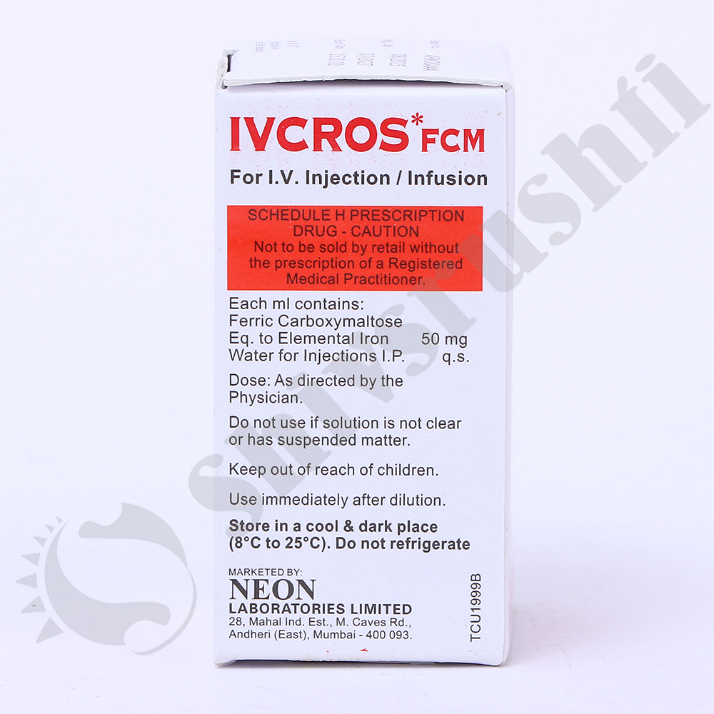 IVCROS FCM 50MG/10ML INJECTION - Image 4