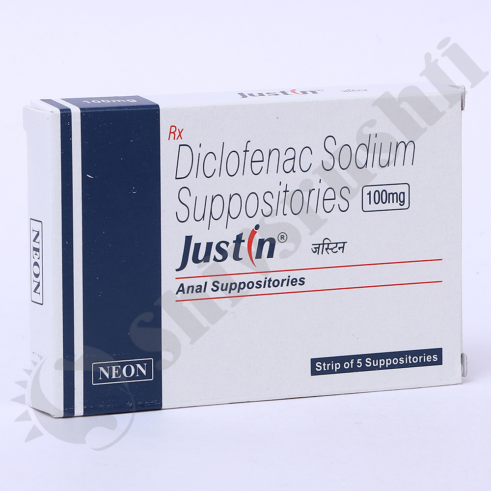 JUSTIN SUPPOSITORY 100MG - Image 4