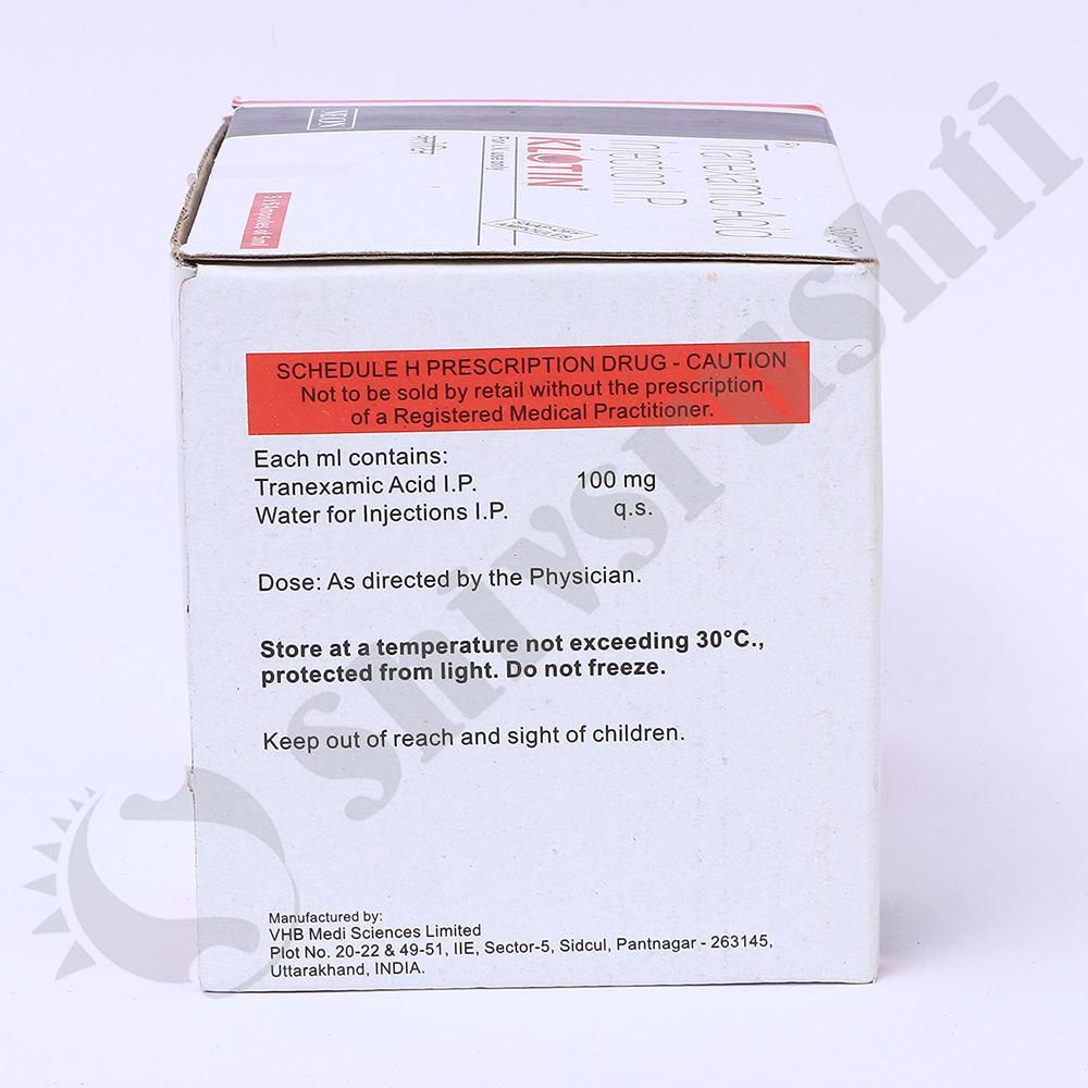 Klotin 500MG/5ml Injection - Image 4