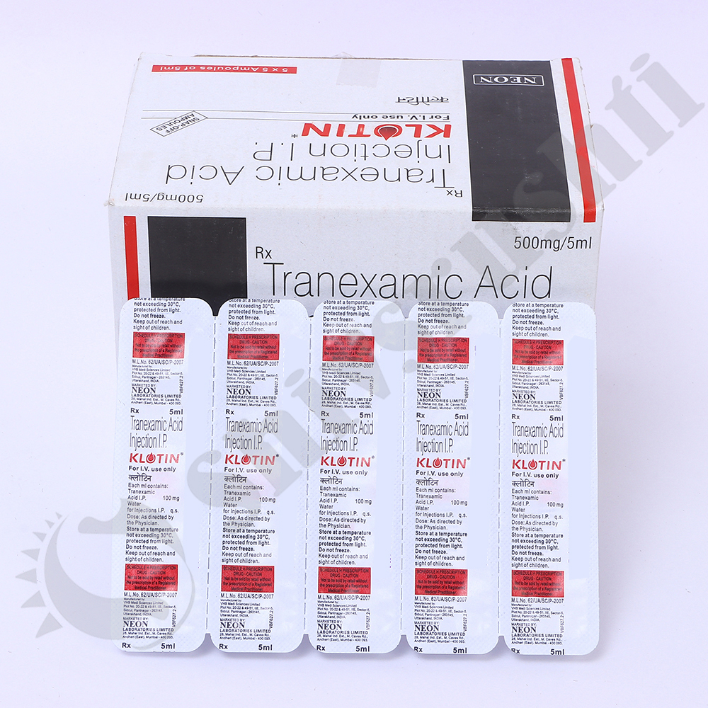 Klotin 500MG/5ml Injection - Image 2