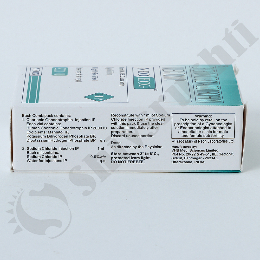 NEO HCG 2000 IU Injection - Image 4